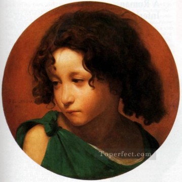 少年の肖像 ジャン・レオン・ジェローム Oil Paintings